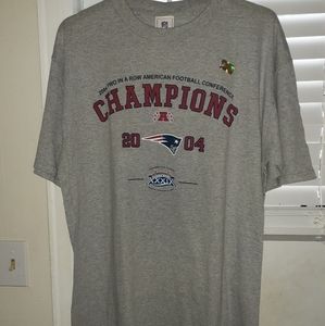 New England Patriots 2004 Conference Champ sz L
